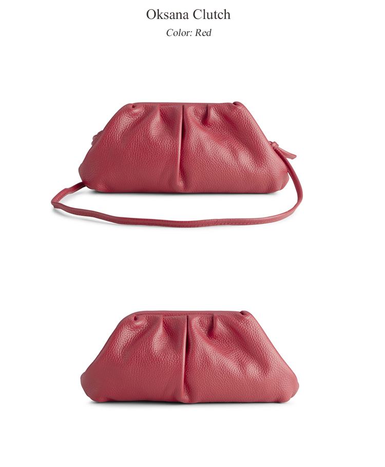 Oksana ClutchColor: Red