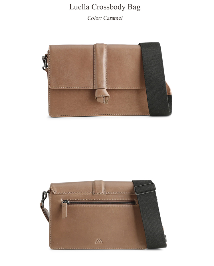 Luella Crossbody BagColor: Caramel